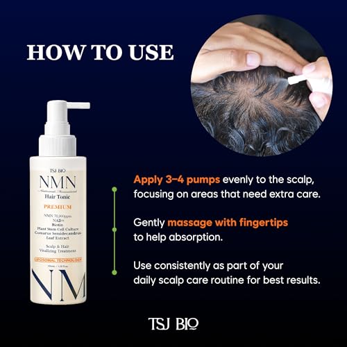 NMN & NAD+ Hair Tonic - 70,000 ppm Scalp Energy