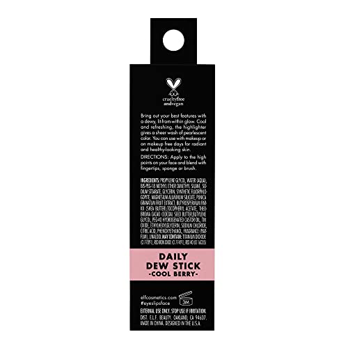 e.l.f. Daily Dew Cooling Highlighter Stick - Cool Berry
