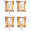 Health Guard 5065 Antibacterial Hand Soap Refill Pouch, 800 mL, Amber Citrus Spice, Bulk Foaming Soap for Commercial and Home Dispensers - Pack of 4