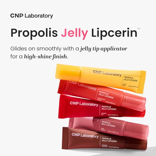 CNP Propolis Jelly Lipcerin¢â - 01 Honey Cake, Hydrating Lip Balm & Gloss with Manuka Honey + Hyaluronic Acid, Stocking Stuffers, Gifts for Women, 0.3 fl.oz.