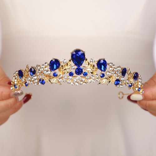 Elegant Rhinestone Tiara Crown for Women - JWICOS Bridal Headband