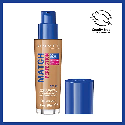 Rimmel Match Perfection Foundation SPF20 - Soft Beige 200