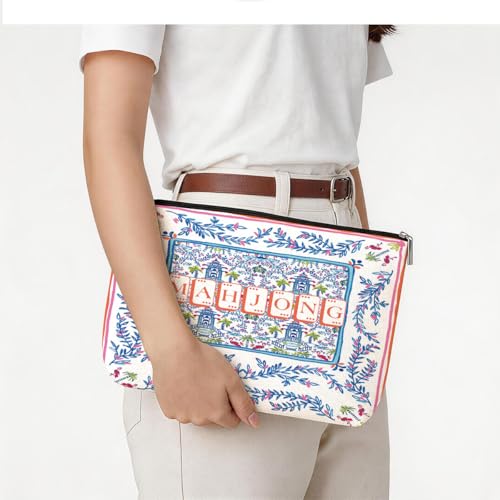 Mahjong Tile Bag - American Mahjong Storage Case, Canvas