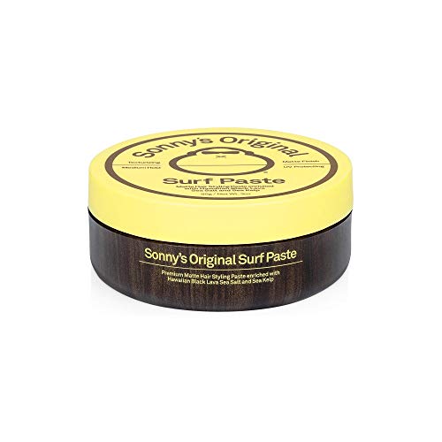 Sun Bum Sonny's Original Surf Paste & Revitalizing Air Dry Cream | Vegan and Cruelty Free Anti Frizz Styling Cream | 6 oz