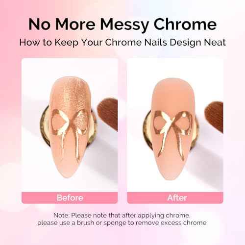 MelodySusie Matte Gel Top Coat - 15ml Powder-Resist Formula, Long-Lasting UV Curable for Detail Chrome Powder Painting, DIY Nail Art, Salon-Grade Matte Finish