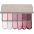 6-Color Eyeshadow Palette – Rose Pink Matte & Shimmer