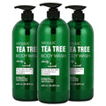 AnatoliaDaphne Tea Tree Body Wash and Shower Gel with Vitamin E for Jock Itch, Eczema, Ringworm, Body Odor, Body Wash Women & Men with Added Body Oils,LARGE 20.2 FL Oz Bottle (Tea Tree, Pack of 3)