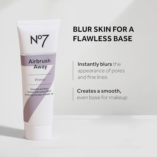 No7 Airbrush Away Face Primer - Hydrating Makeup Primer 30ml