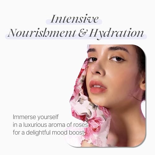 Koelf Rose Petal Satin Hand Mask (5 Pairs) - Hydrating Glove Treatment