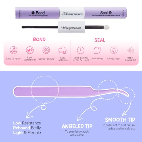 280pcs D Curl Lash Clusters Kit - DIY Eyelash Extensions
