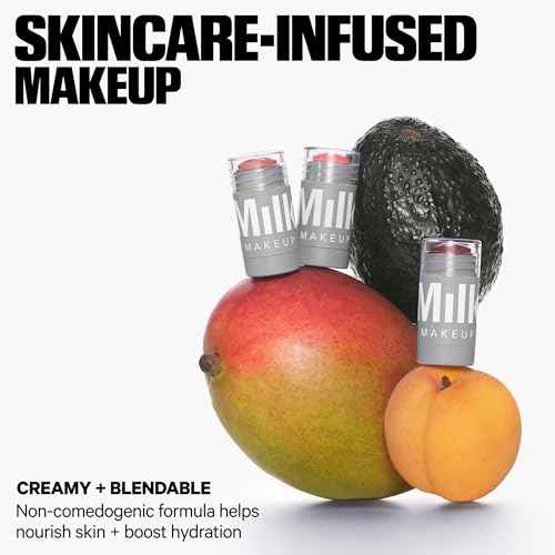 Milk Makeup Lip + Cheek Stick ? Multi-Use Cream Blush + Lip Color with Mango Butter, Avocado Oil + Apricot Oil ? Hydrating, Buildable, Long-Lasting, Vegan Formula