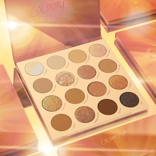 ColourPop Golden Hour Eyeshadow Palette - Sunset Golds & Bronzes