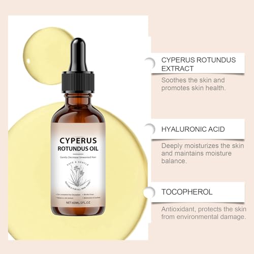 OUKPANE Cyperus Rotundus Oil - Natural Hair Removal & Skin Moisturizer