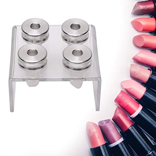 DIY Lipstick Mold 9mm - 4-Hole Silicone Mould for Homemade Lip Balm