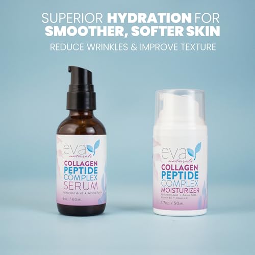Collagen Peptide Serum & Collagen Peptide Moisturizer Bundle