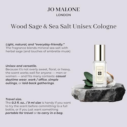 Jo Malone Wood Sage & Sea Salt Cologne Sample 9ml