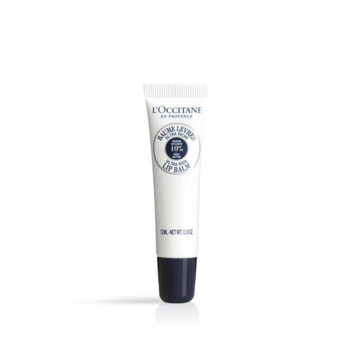 L'OCCITANE Shea Butter Ultra-Rich Lip Balm: Soften + Nourish Dry Lips, With 10% Shea Butter