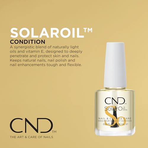 CND Care Condition Coat 3-Piece Nail Care Kit with Strengthener & SolarOil