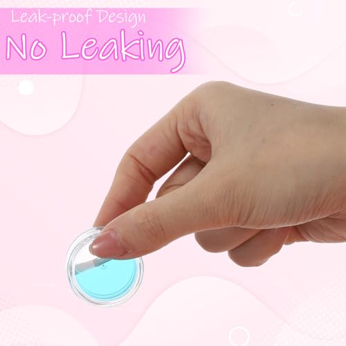 10 Pcs 5g Leak-Proof Travel Containers with Lids & Spatulas