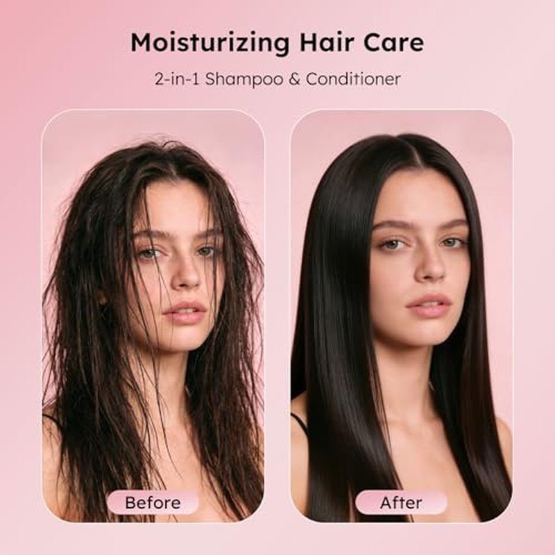 2-in-1 Travel Shampoo & Conditioner Bulk Pack of 100