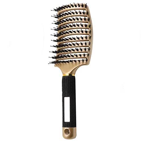 Hairstreaq Detangling Brush for Wet & Dry Hair, Vented Boar Bristle Hairbrush