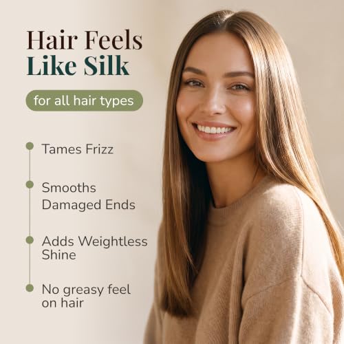 Ella & Eden Organic Argan Oil 4 oz - Pure USDA Certified Multi-Use Hair, Face & Skin Oil