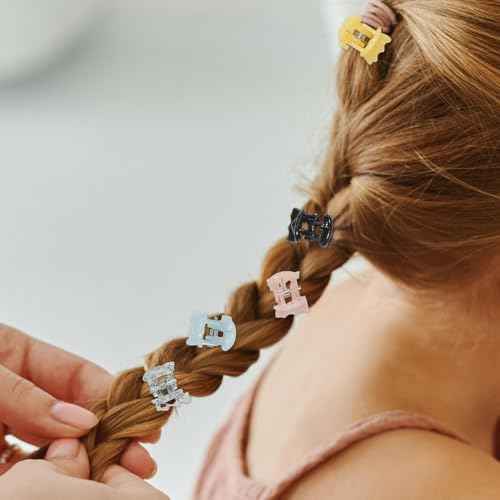 70 PCS Mini Hair Claw Clips£¬ Bangs Strong Grip Multifunction Clamp Clips. (Multi-colored)