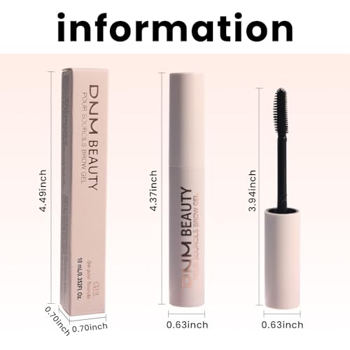 Clear Eyebrow Gel - Long Lasting Lifting Hold, Waterproof