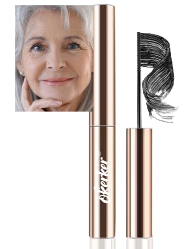 Okerker Waterproof Tubing Mascara for Mature Women 60+ Lengthening & Volumizing