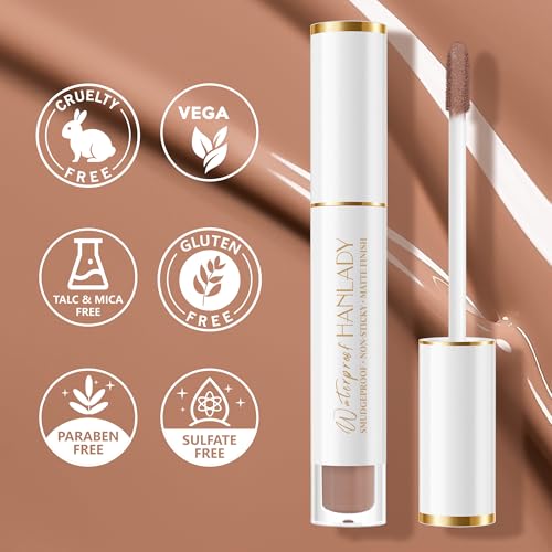 Nude Matte Lipstick Long Lasting Waterproof Smudgeproof