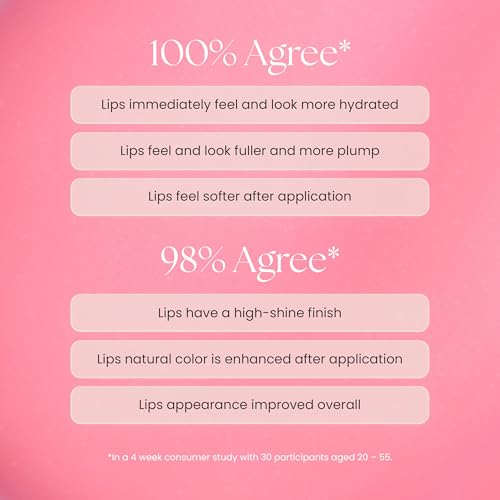 Prakti Nourishing Lip Oil in Luscious Lychee with Hyaluronic Acid & Peptides, Hydrates & Plumps Lips, 0.17 oz