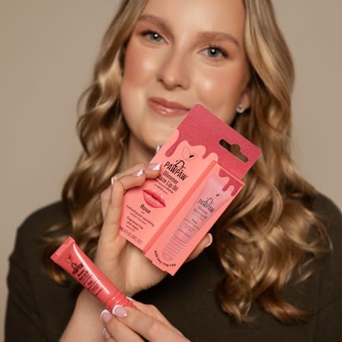 Dr. PAWPAW Glimmer Glaze Rose Lip Oil 10ml