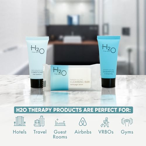 H2O Therapy Hotel Soaps Bulk Set - 150 Piece Amenities Kit
