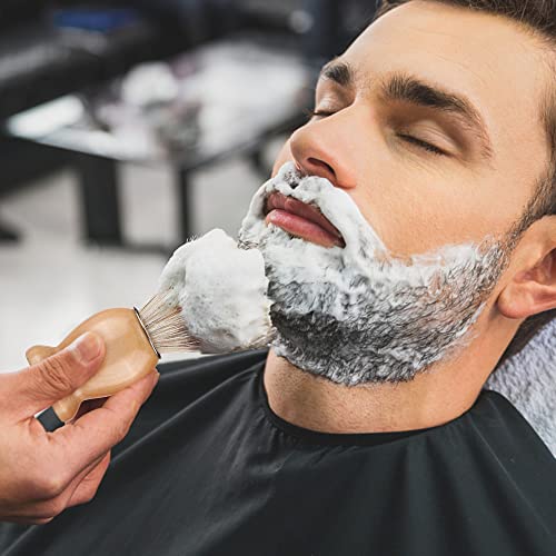 Aethland Shaving Brush Set for Men, 4 in1 Include 100g Shaving soap, Badger Shaving Brush and Stainless Steel Shaving Stand & Shaving Bowl for Husband Birthday Boyfriend Father's Day Gifts£¨Upgrade W)
