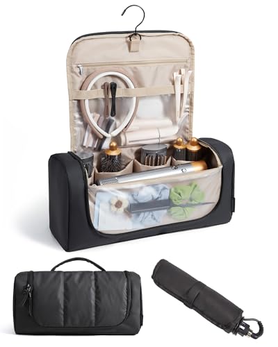 BAGSMART Hair Tool Travel Bag for Dyson Airwrap with 360° Hook