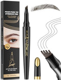 4-Tip Microblading Eyebrow Pen - Waterproof Brow Pencil