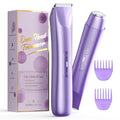Women's Electric Bikini Trimmer, Dual Head Painless Shaver