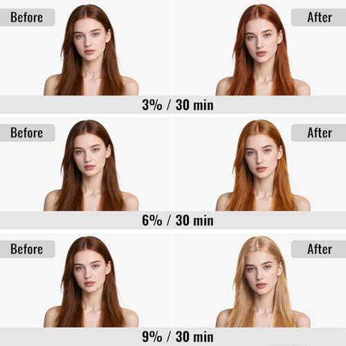 Blue Hair Bleach Powder - Up to 8 Levels Lift