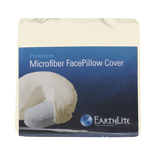 EarthLite Premium Microfiber Massage Sheet Set - 3 Piece, Full/Cream