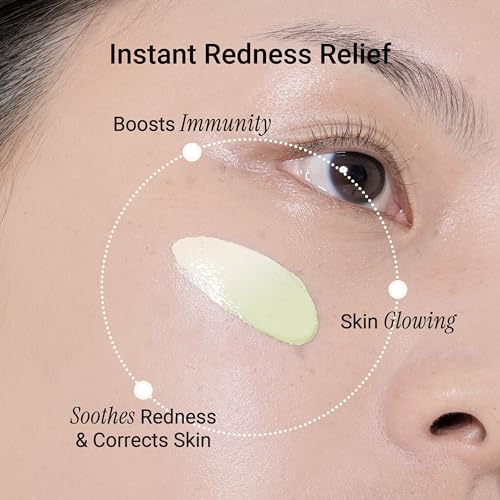 Meebak Cica Green CC Cream | Redness Corrector for Sensitive Skin
