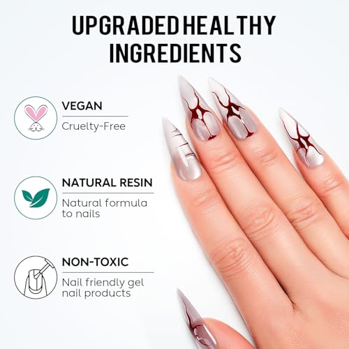 AIMEILI HEMA-Free Nail Glue Gel for False Nails – Vegan