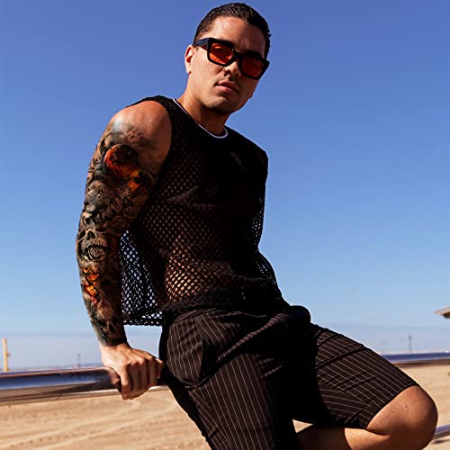 Temporary Tattoo Sleeves Full Arm - 12 Sheet Pack