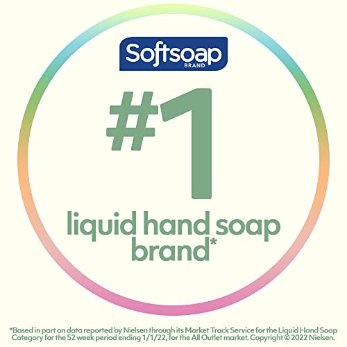 Softsoap Antibacterial Liquid Hand Soap, Sensitive Rosewater and Aloe scent Hand Soap, 11.25 Fl Oz (Pack of 6)