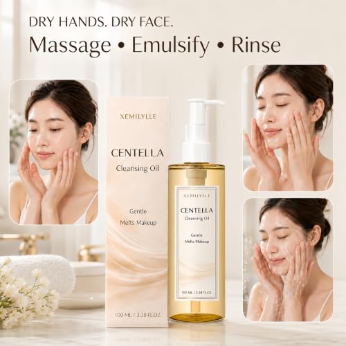 Centella Cleansing Oil - Fast Oil-to-Milk Makeup Remover