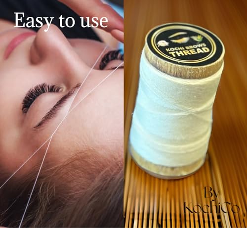 Organic Cotton Eyebrow Threading Thread for Home & Salon