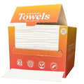 Vacation Club XL Biodegradable Face Towels (50 Count) ? Plant-Based Disposable Facial Wipes for Cleansing, Makeup Removal & Skincare ? Textured, Soft & Eco-Friendly