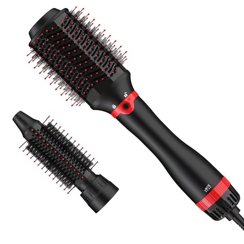 Hair Dryer Brush - 2-in-1 Hot Air Styling Brush with 1200W Power