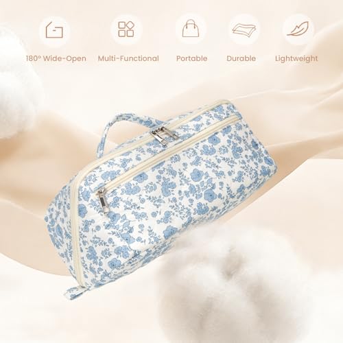 Quilted Floral Hair Tool Travel Case – Fits Dyson Airwrap