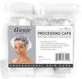 ANNIE Extra Large Processing Caps 21" Clear Disposable Hair Caps 30-Count