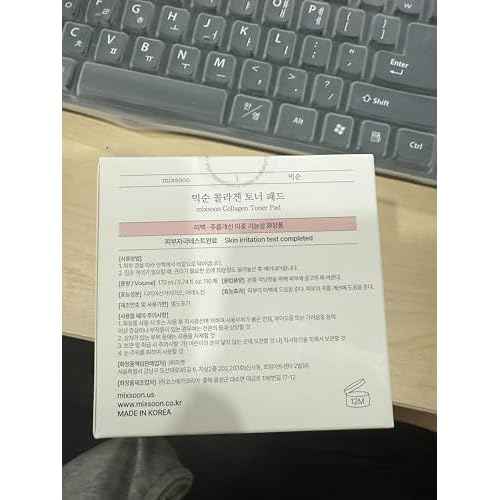 mixsoon Collagen Toner Pad - Hydrating, Firming and Smoothing Facial Pads, Gentle Daily Care for Elastic, Radiant Skin 170ml / 5.74 fl.oz. Korean Glass Skin Care